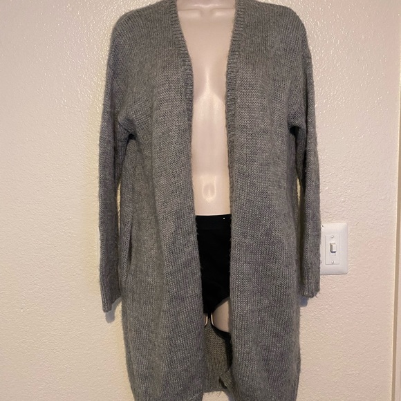 LAST CHANCE- PULLING DEC. 7th -Long grey sweater. - Picture 2 of 6